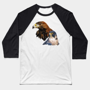 Peregrine Falcon and Baseball T-Shirt